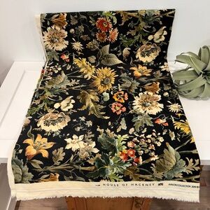 GORGEOUS House Of Hackney Avalon Noir Velvet British Designer Fabric (2 Yards)